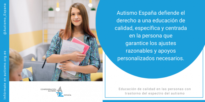 Autismo España Educación