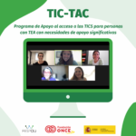 Formación Programa Acceso a las TICS para alumnado con TEA con necesidades de Apoyo significativas.