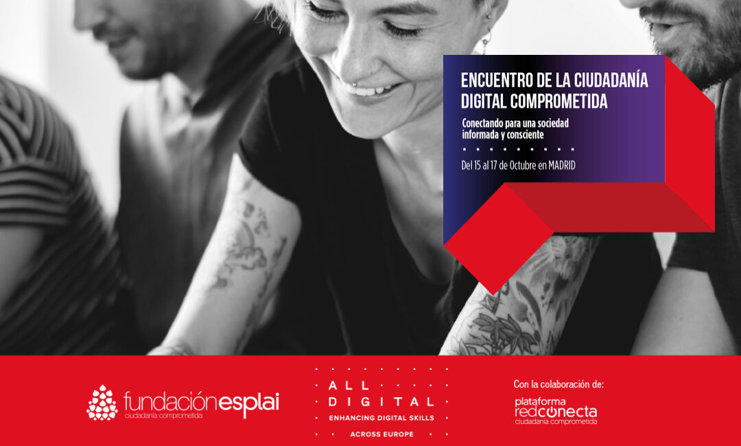 Cartel ENCUENTRO DE LA CIUDADANÍA DIGITAL COMPROMETIDA
