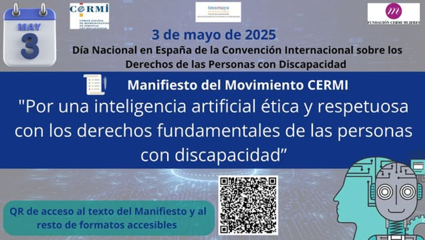Manifiesto del CERMI por el Día Nacional de la Convención sobre los Derechos de las Personas con Discapacidad.