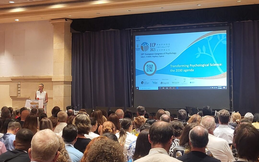 Participamos en el XIX Congreso Europeo de Psicología.