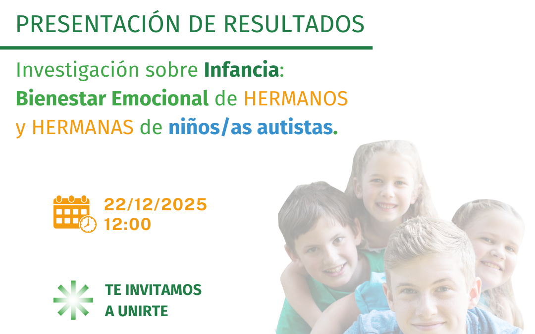 FESPAU presenta los primeros resultados del estudio sobre infancia con hermanos y hermanas con autismo