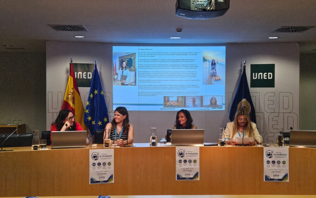 Participamos en el III Congreso e-Inclusión 2026 de la UNED.